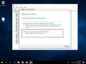 Windows 10 Install Microsoft Webcam step 2