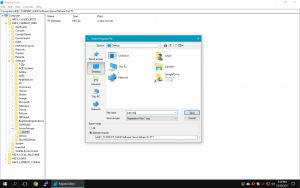 Backup Putty sessions via Windows Registry