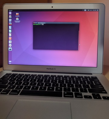 MacBook Ubuntu Live